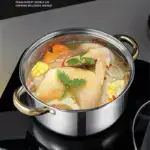 5-Piece Stainless Steel Cookware Set for Cooking on Stovetop Surfaces – gallery image 7