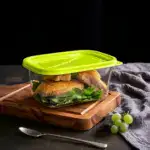 10pcs Stackable Food Storage Containers with Lids for Food Storage & Organization – gallery image 5