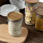 6-Piece Wooden Storage Lids for Sealing Regular Mouth Jars – gallery image 9