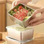 7pcs Stainless Steel Food Storage Containers for Storing & Organizing Food with Flip-Top Lids – gallery image 3