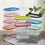 10pcs Stackable Food Storage Containers with Lids for Food Storage & Organization – main image