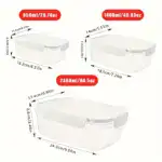 10pcs Food Storage Containers for Organizing & Storing Food with Stackable Design – gallery image 4