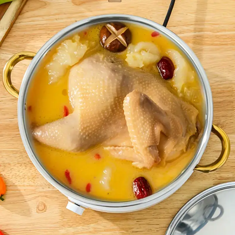 5-Piece Stainless Steel Cookware Set for Cooking on Stovetop Surfaces – description image 3